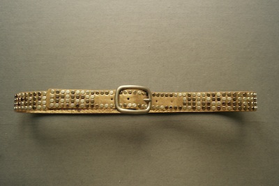 Ceinture bronze empiècements strass