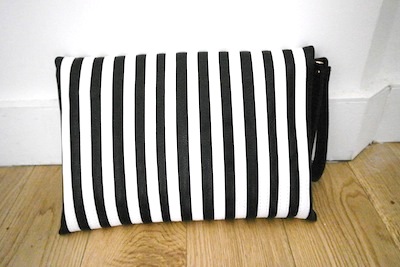 Pochette rayée