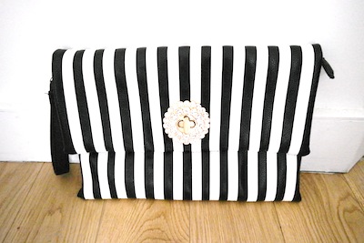Pochette rayée
